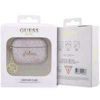 Guess GUAP2G4GSMP AirPods Pro 2 cover roosa/roosa 4G Charm Collection