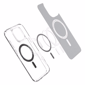 SPIGEN ümbris ULTRA HYBRID MAG compatible with MagSafe jaoks IPHONE 16 Pro Max carbon fiber