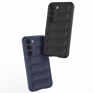 Magic Shield Ümbris jaoks Samsung Galaxy S23+ flexible armored cover sinine