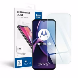 Закалённое стекло для Motorola G84 Blue Star