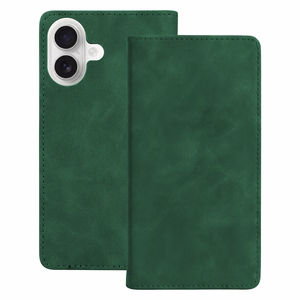 Smart Suede ümbris mudelile iPhone 17 6,3", roheline