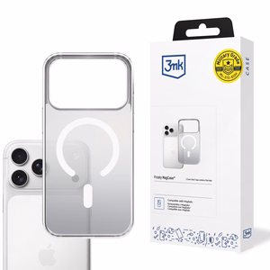 3mk Frosty MagCase jaoks iPhone 17 Pro Max - Valge
