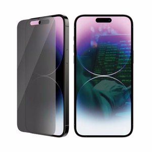 PanzerGlass Classic Fit antibacterial privaatsus glass jaoks iPhone 14 Pro Max