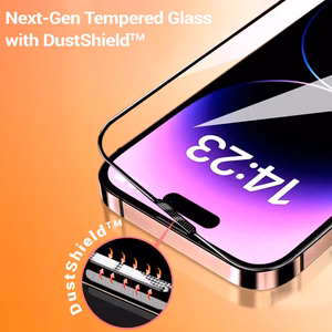 Karastatud klaas Tel Protect 10X HD Titanium jaoks Iphone 15
