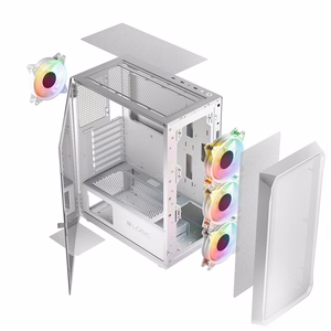 Logic PORTOS ARGB MINIDI USB 3.0 Case valge