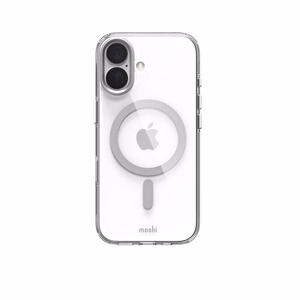 Moshi iGlaze MagSafe ümbris seadmele iPhone 17, Luna Silver värvitoonis