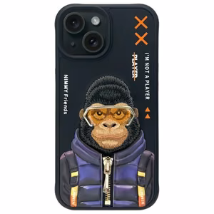NIMMY ümbris COOL&CUTE 2.0 Monkey jaoks IPHONE 15 must