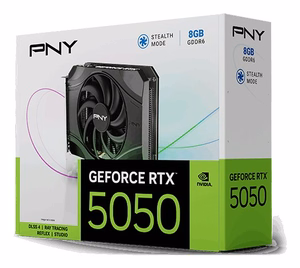 Videokaart PNY GeForce RTX 5050 NVIDIA, 8 GB GDDR6
