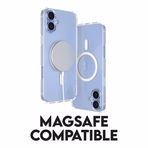 CARE by PanzerGlass Flagship Ümbris iPhone 16 Plus 6.7" valge/valge MagSafe 1339