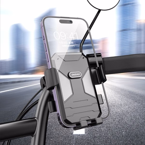 Bicycle / motorcycle phone hoidja Dudao F7C - must
