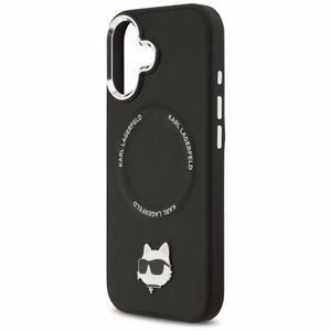 Karl Lagerfeld Choupette Pin MagSafe Ümbris jaoks iPhone 17 - Must