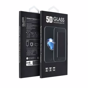 5D Full Glue Karastatud klaas - jaoks Huawei P Smart 2021 must