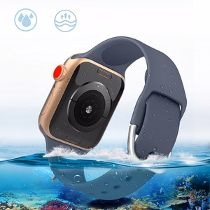 Силиконовый ремешок APS для Apple Watch 38/40/41мм ремешок для часов браслет - мятный