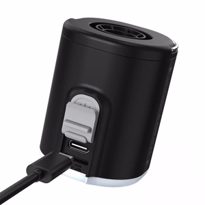 Flextail Tiny Pump 2X kaasaskantav pump 3 ühes (must)