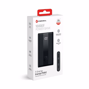 Powerbank Forcell F-Energy Energo P10K2 QC3.0 PD 3A 22,5W 10000 mAh must