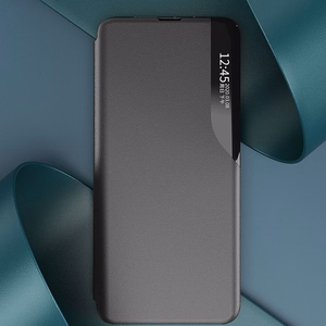 Eco Leather View Ümbris ümbris jaoks Samsung Galaxy A14 with a flip stand must