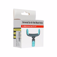 Car hoidja jaoks air vent 360 SILK must valge