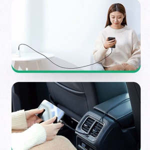 USB kaabel Joryoom S-1224K2 must Type-C / Lightning 120cm (kuni 20W)