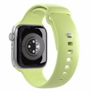 Puro ICON elastne rihm Apple Watch 38 / 40 / 41 / 42 mm kellale, suurused S/M ja M/L, Matcha Green värvitoonis