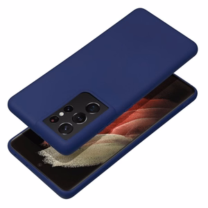 Чехол для Samsung A27 5G силиконовый тёмно-синий