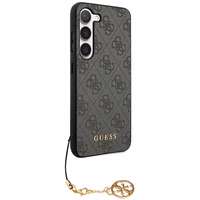 Guess 4G Charms Collection ümbris jaoks Samsung Galaxy A35 - must