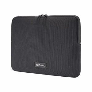 Tucano Colore2 neopreenist sülearvutiümbris 13-tollisele MacBook Airile (M5/M4/M3/M2/M1, 2026–2018), 13-tollisele MacBook Prole ja 12-tollistele sülearvutitele, must