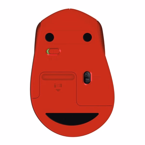 Logitech M330 Silent Plus juhtmevaba hiir punane