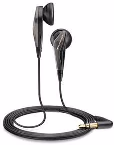 Juhtmega kõrvaklapid Jack 3,5 mm Sennheiser MX375 must