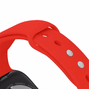 Crong Liquid rihm Apple Watch 44 / 45 / 46 / 49 mm kellale, punane