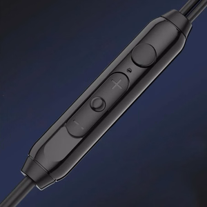 Dudao X1PROT In-Ear Wired USB-C Kõrvaklapid 1.2m - Must
