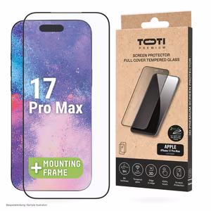 Защитное стекло PREMIUM TEMPERED с 3D-покрытием для Apple iPhone 17 Pro Max