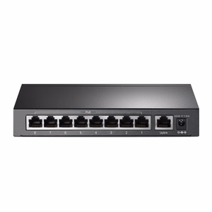 TP-Link 9-pordiga 10/100 Mbps lauakommutaator 8-pordiga PoE+