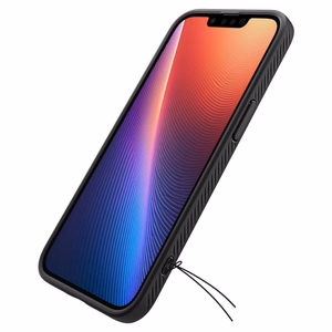 Spigen Liquid Air iPhone 16e Ümbris - Matte must