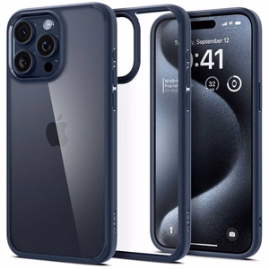 Spigen Чехол Ultra Hybrid для iPhone 16 Pro Max тёмно-синий