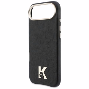 Karl Lagerfeld Karl Head Logo MagSafe ümbris iPhone Air'ile - must