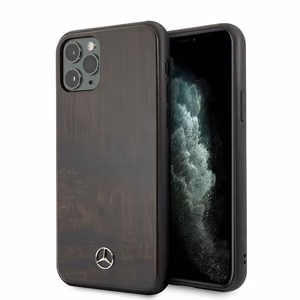 Mercedes Wood Line Rosewood ümbris iPhone 11 Pro jaoks - pruun