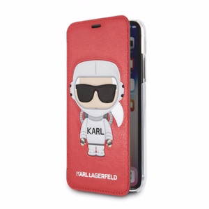 Karl Lagerfeld Karl Space Cosmonaut iPhone X/XS Ümbris - punane