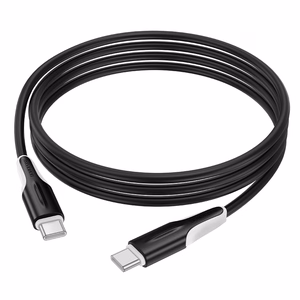 Borofone Кабель BX119 New - Type C to Type C - PD 60W 1 метр чёрный