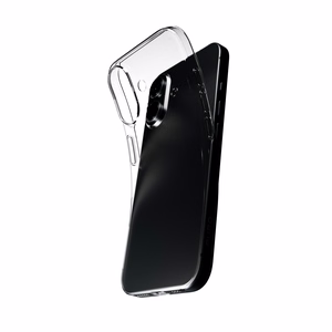 Puro 03 Nude Silicone Ümbris jaoks iPhone 16 - Läbipaistev