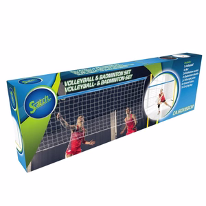 Scatch 7-in-1 võrkpalli- ja sulgpallikomplekt, 310 × 168 cm