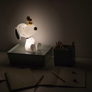 Snoopy LED-öövalgusti lastele, 26.7 × 18.5 cm