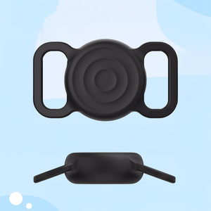 AirTag silicone waterproof ümbris jaoks dog or cat collar - must