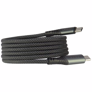 USB-C / USB-C Audi 2.0 Kaabel 20V 3A 60W - Must