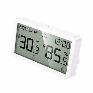 Elektrooniline kell hügrotermomeetriga Hoco HX42 valge