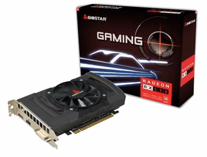 Biostar Radeon RX550 AMD Radeon RX 550 4 GB GDDR5 Videokaart
