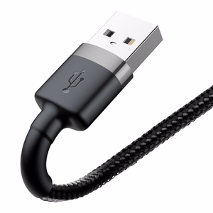 USB cable Baseus Cafule USB-A to Lightning 2.4A 1.0m hall-must CALKLF-BG1