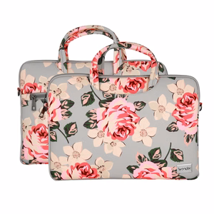 Wonder Briefcase Laptop 15-16 inches hall and roses