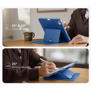 ESR Flip Hybrid Ümbris jaoks iPad Pro 11” 5 / 6 / 2024-2025 - Navy sinine