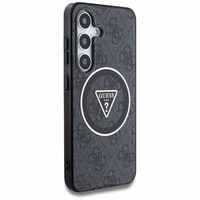 GUESS ümbris jaoks SAMSUNG S25 Plus GUHMS25MHG4PRTGK (Magnetic IML Metal Glitter 4G Circle Triangle) must