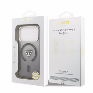 GUESS ümbris jaoks IPHONE 17 Pro Max compatible with MagSafe GUHMP17XHGTMLCGK (IML Gradient W/ Triangle Logo) must